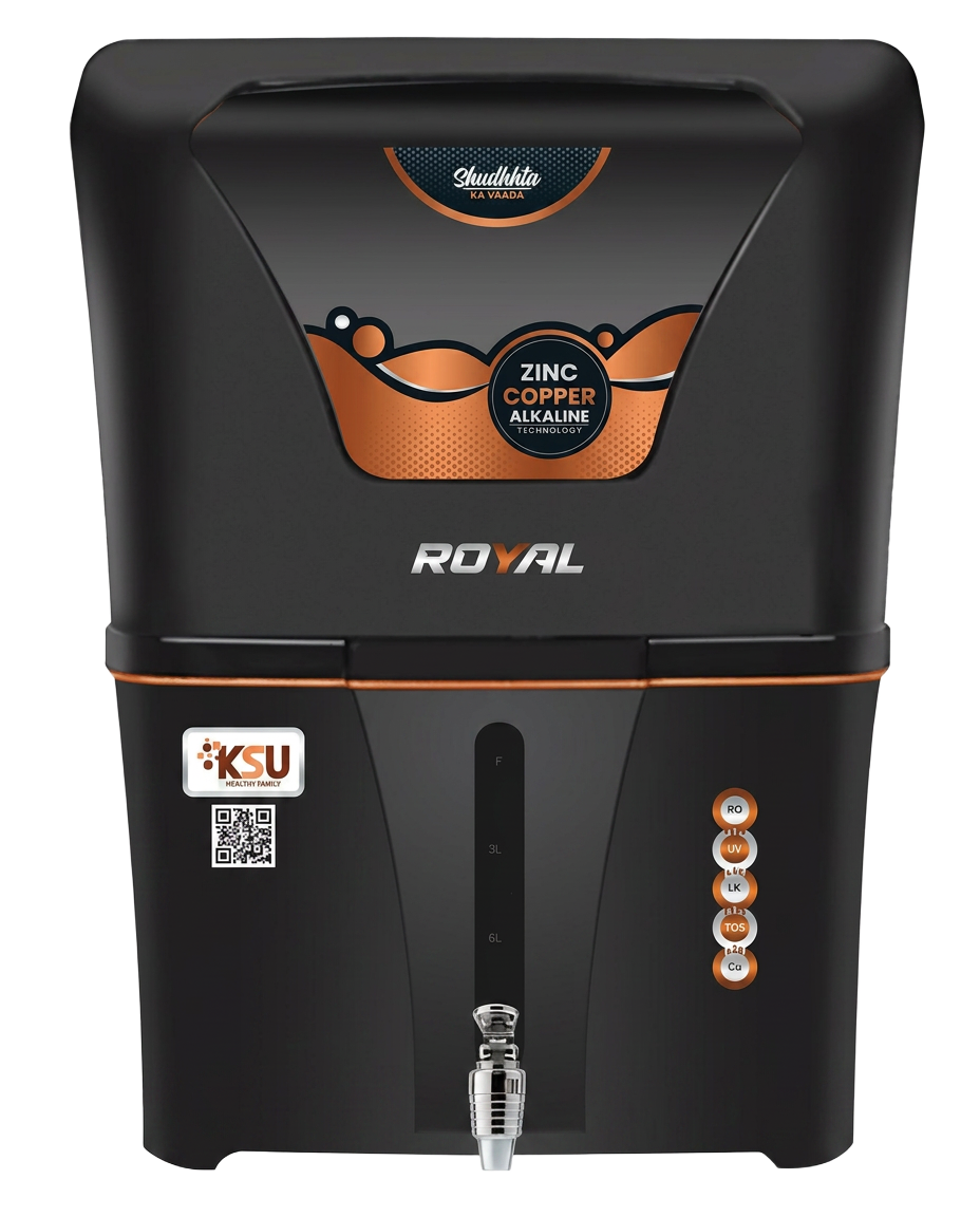 KSU Black RO Water Purifier