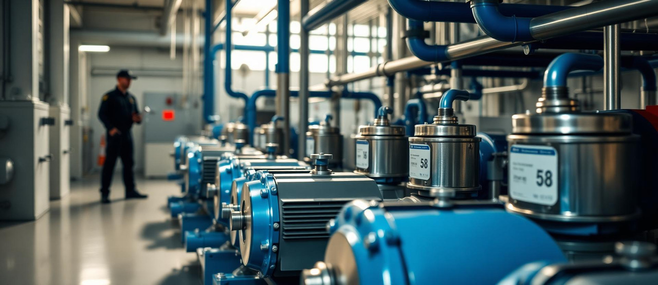 Industrial motors and spare parts